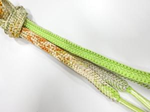 未使用品　正絹　手組帯締め